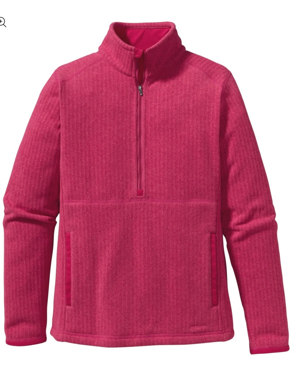 Patagonia Better Sweater Stripe Marsupial in Pink Size Medium